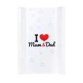 Pebalovac nstavec New Baby I love Mum and Dad bl 50x80cm