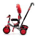 Dtsk tkolka s LED svtly Baby Mix Lux Trike erven