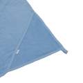 Dtsk luxusn frot osuka s kapuc New Baby Comfortably 100x100 cm blue