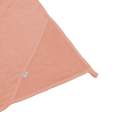 Dtsk luxusn frot osuka s kapuc New Baby Comfortably 100x100 cm pink