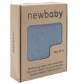 Bambusov pleten deka New Baby 100x80 cm blue