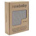 Bambusov pleten deka New Baby 100x80 cm grey