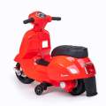 Dtsk elektrick motorka Baby Mix Vespa erven