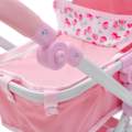 Korek pro panenky 2v1 Baby Mix Sophie pink